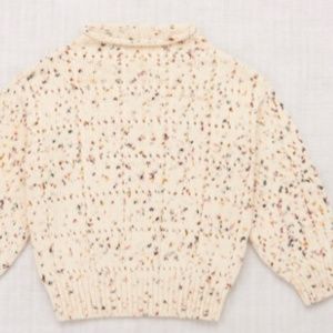 Misha & Puff kids windowpane pullover